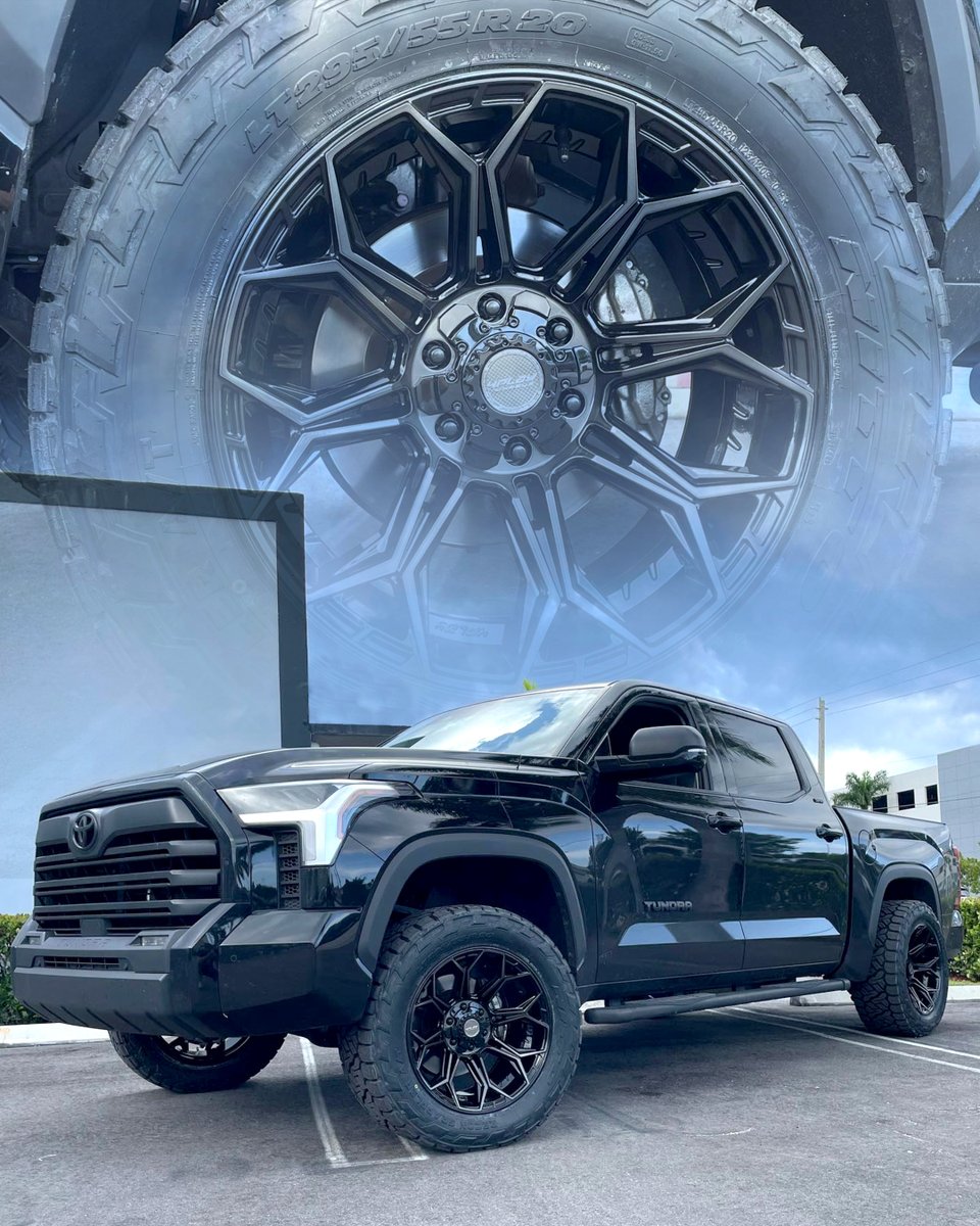 4PlayWheels's tweet photo. DV8 Motorsports! @dv8_motorsports_inc '23’ Tundra leveled out and rolling on 20x10 4P83's wrapped in 295/55/20 Nitto Recon Grappler @readylift
@4playwheels @nittotire #toyotatundra #readylift #4playwheels #nitto #dv8motorsports #4playwheels #liftedtrucks https://t.co/leKzCg6E0G