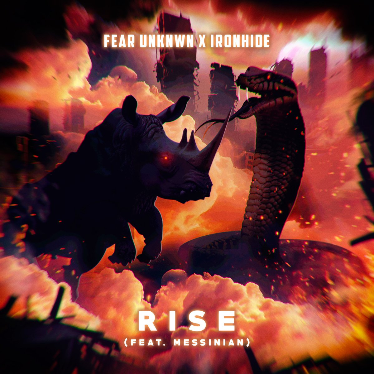 NEW RELEASE! 26th July 🖤

FEAR UNKNWN x IRONHIDE x MESSINIAN

"RISE" via TearoutNetwork

<a href="/IronhideMusic/">Ironhide Dubstep</a> 
<a href="/MCMessinian/">MESSINIAN</a>