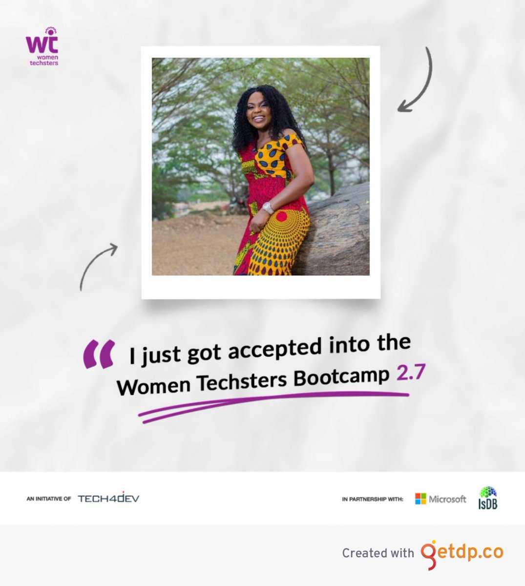 DataTechie0's tweet image. This is a thrilling moment. Thank you @Tech4DevHQ 

#tech4dev #womenintech