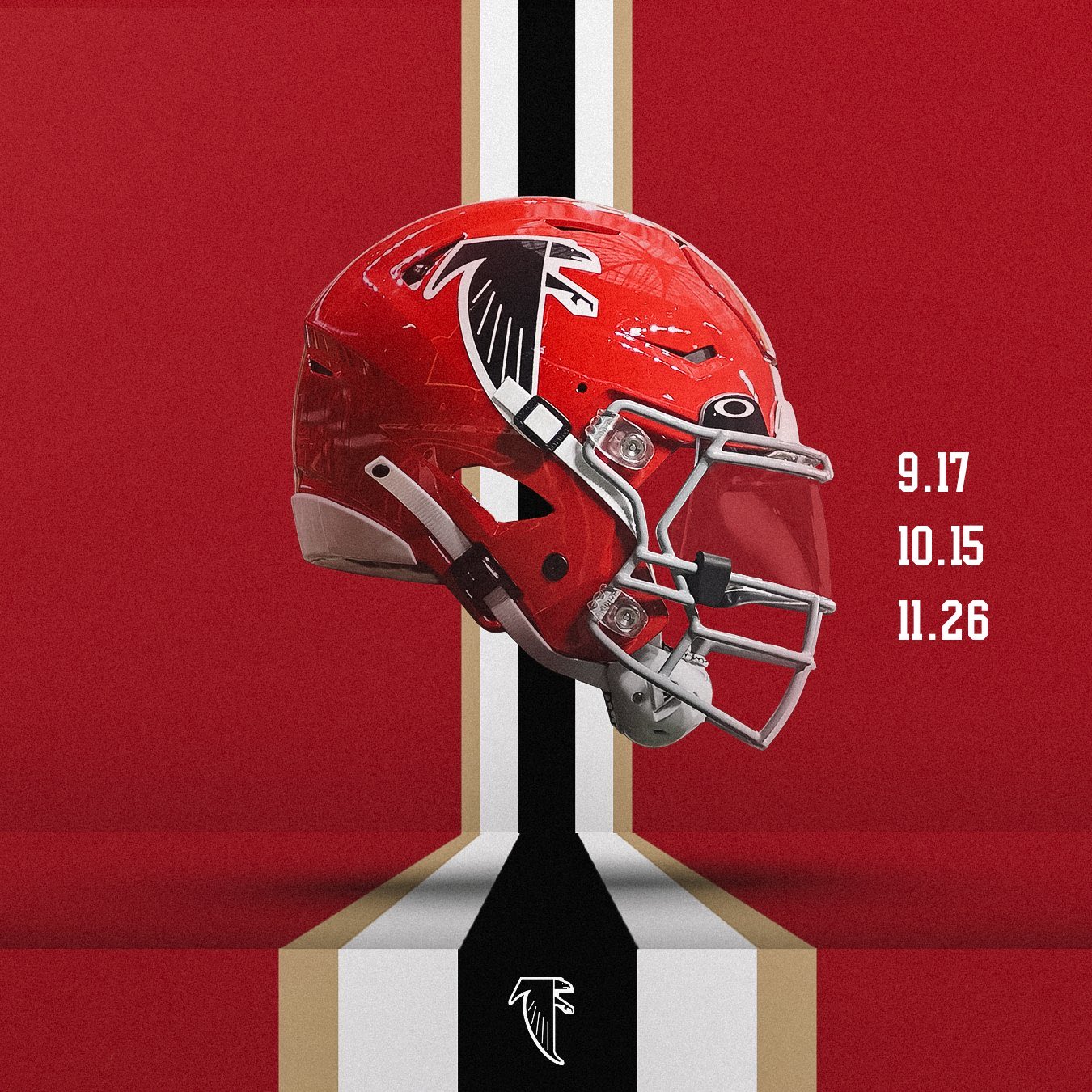 Field Yates on Twitter "The AtlantaFalcons’ red helmets that are