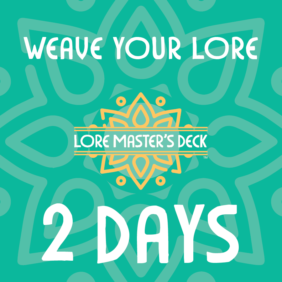 We're down to the LAST 2 DAYS of our Lore Master's Deck BackerKit campaign! 

We're closing in on our Link Tokens and our Outtakes PDF, so spread the word so we can finish strong!

backerkit.com/c/peter-chiyko…