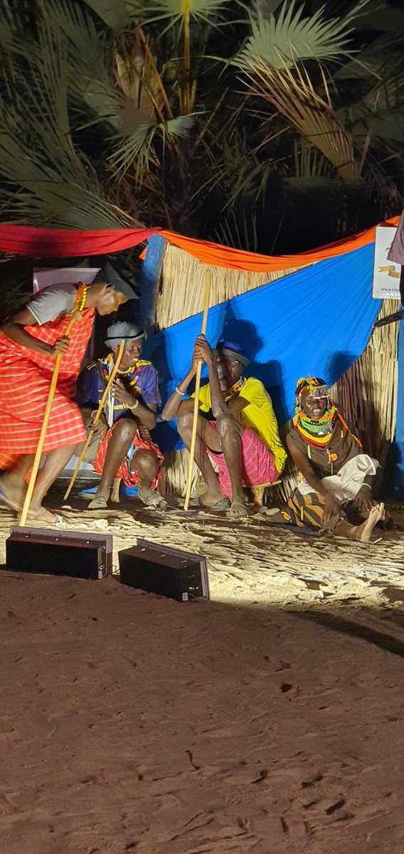 EliyeResort's tweet photo. Eliye Springs Resort on Lake Turkana is more than a hotel. Under "TOURISM FOR PEACE AND CULTURE" it brings regular shows concerning Turkana- and Pokot- community. Next peace: 23rd Sept.2023. Interested in a partner ship? Contact Rolf 0700-003546. https://t.co/9bVWEfvnSb