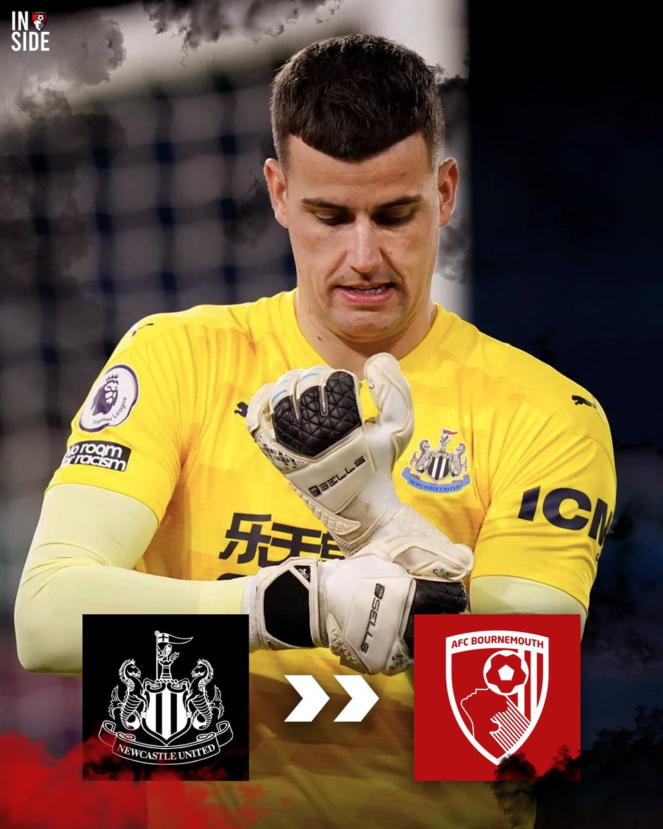 🚨🚨 :

بورنموث الآن هو المرشح المفضل للتعاقد مع حارس المرمى كارل دارلو البالغ من العمر 32 عامًا من نيوكاسل يونايتد. ⚫⚪