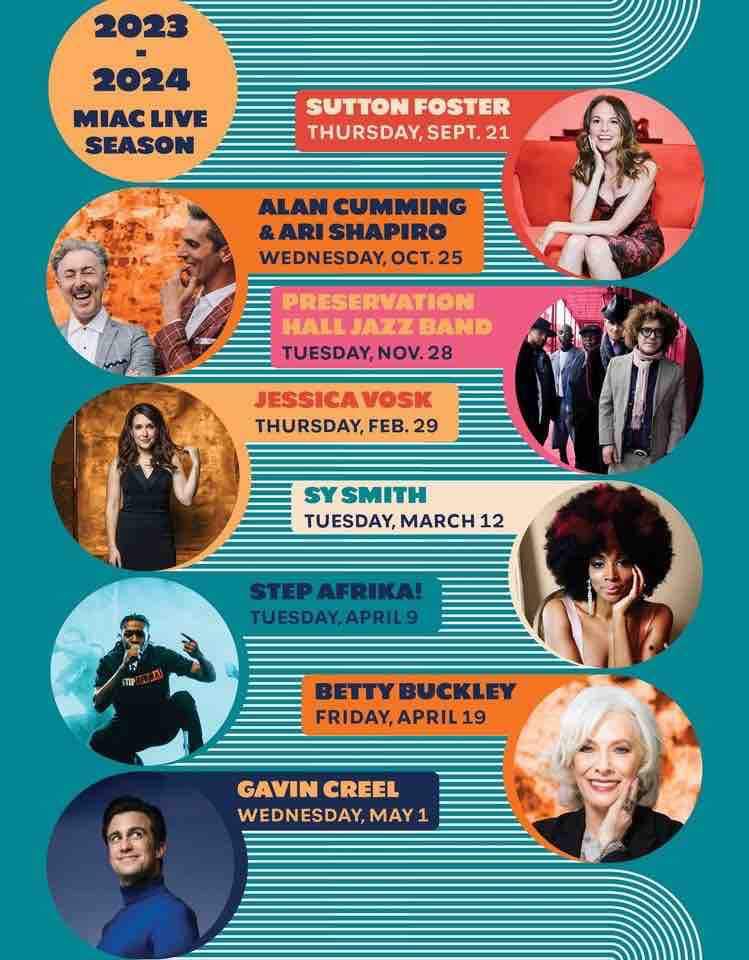 dvannorman's tweet photo. Opportunity to see Betty @BettyBuckley Date change for Mercyhurst from October 20th to April 19th, 2024! Mark your calendar! https://t.co/b97t2Zy64g