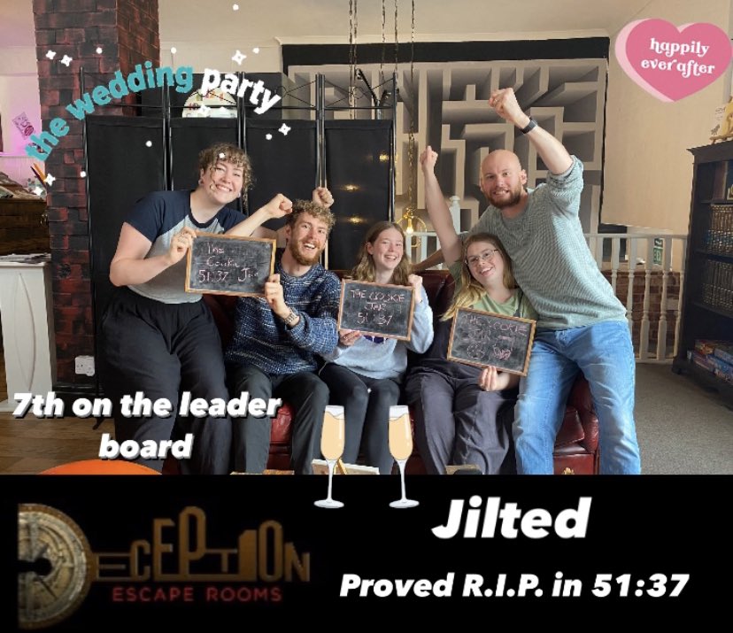 Deception Escape Rooms tweet media
