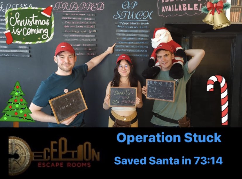 Deception Escape Rooms tweet media
