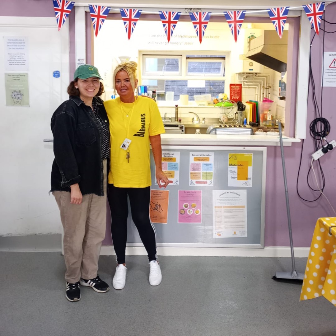 A big thank you to Holly from <a href="/makeyoucontent/">Making You Content</a> for volunteering in our support centre yesterday. She was a fantastic help in the clothing store.
We have been seeing more and more people come to us for help this year; without our amazing volunteers, we could not open