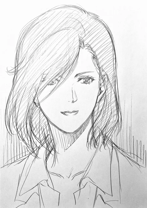 ラフ描き、CH、冴子さん  0時からアニマックスでCH2話一挙放送だよん