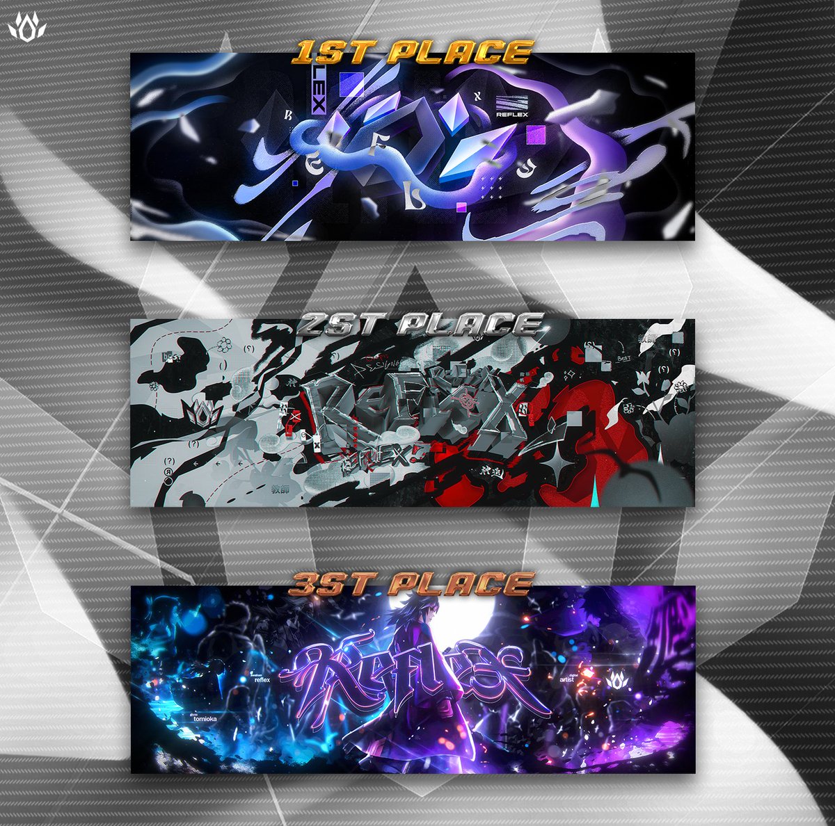 AdrianRoquell_'s tweet image. Contest results! #ReflexContest 

🥇@YoMetalz
🥈@TomiGFX 
🥉@swzydzn 

 Thank you all for the crazy headers! 📷 💜
 People who were very close will get my Arcane pack for free!