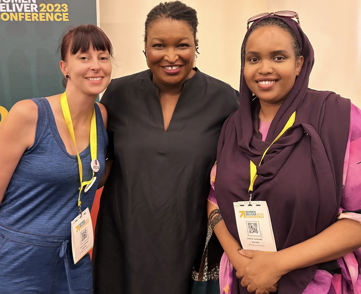 CanadaFgm's tweet photo. Stacey Abrams - Feminist and American powerhouse politician whose work is grounded in equity building. We’re beyond happy to have met her and loved her graciousness.

#WD2023 #WomenSupportWomen #EndFGM #OurIssueToo https://t.co/7Dm7StiHNb