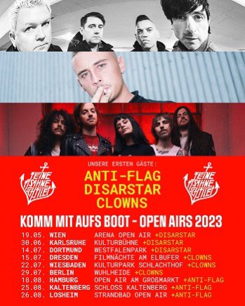 dieschonwieder's tweet photo. Ahja, #antiflag haben Opener für Festivals von Feine Sahne gemacht – die super stolz auf ihre "Awarenessleute" vor der Bühne waren, während sie selbst für Übergriffe hinter der Bühne beschuldigt wurden. Was für eine traurige Ironie. Die Zeit ist so reif für ein linkes #punktoo. https://t.co/LAhTzZwXTJ