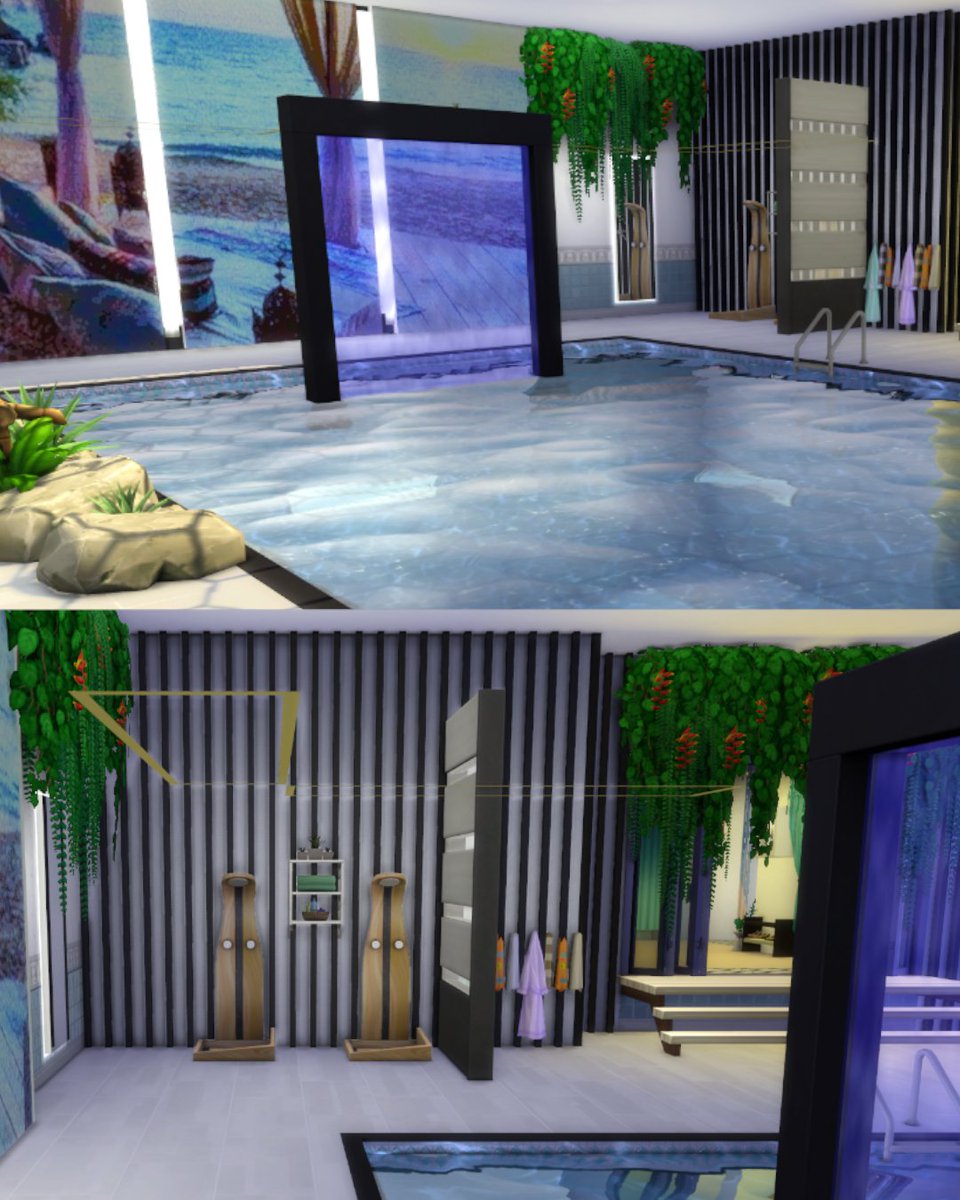 MoonsLight_x's tweet photo. Schönen Sonntagmorgen ihr Lieben!
Hier die letzten Fotos meiner "Familien-Wellness Villa"
Der #Wellnessbereich der #Villa.
Ich wünsche euch einen tollen Start ins Wochenende! 🥳

#ShowUsYourBuilds #Sims4 https://t.co/MBSg8L5PfC
