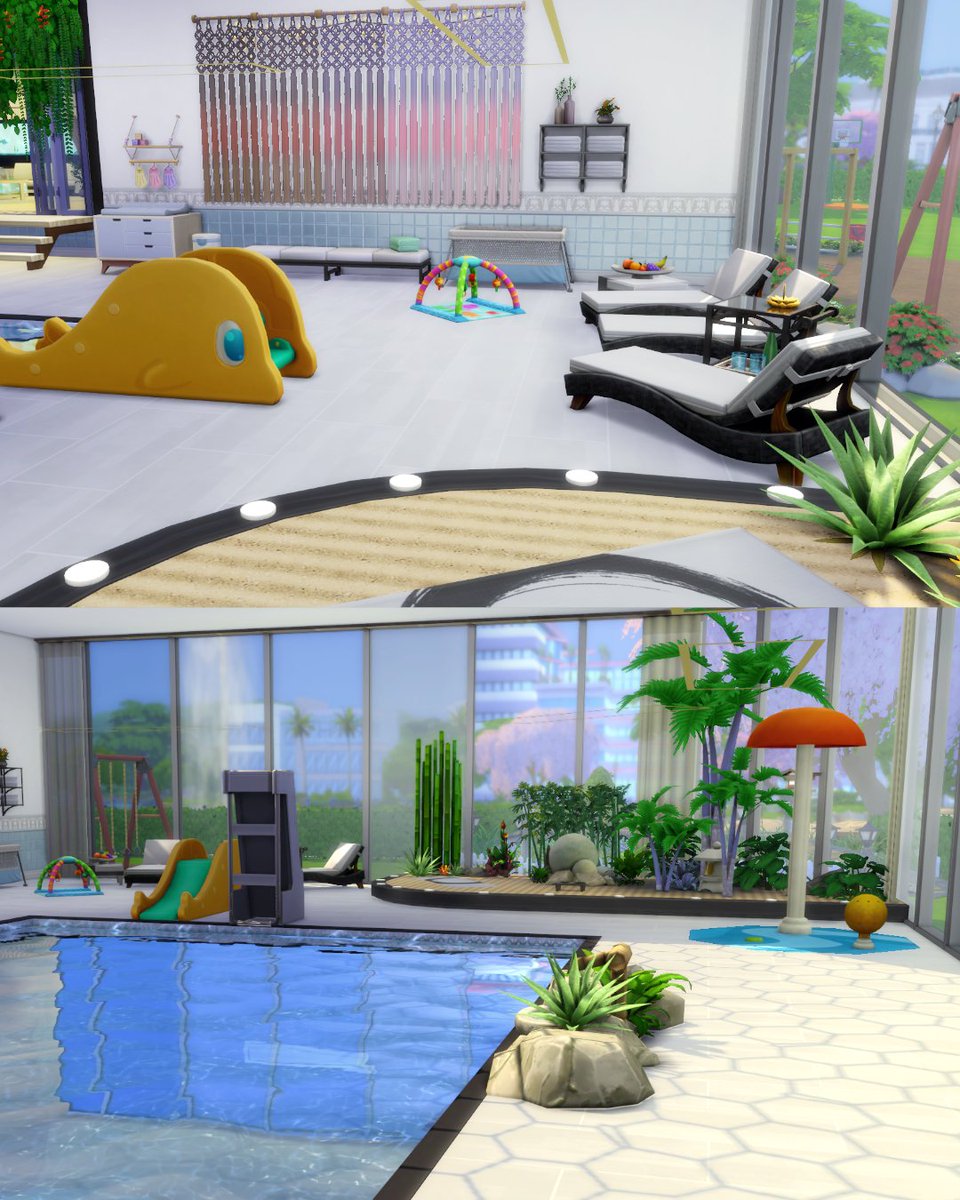 MoonsLight_x's tweet photo. Schönen Sonntagmorgen ihr Lieben!
Hier die letzten Fotos meiner "Familien-Wellness Villa"
Der #Wellnessbereich der #Villa.
Ich wünsche euch einen tollen Start ins Wochenende! 🥳

#ShowUsYourBuilds #Sims4 https://t.co/MBSg8L5PfC