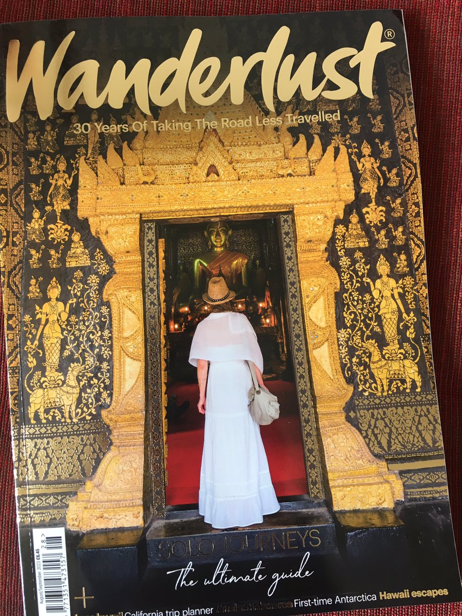 Lyn Hughes (@wanderlust_lyn) on Twitter photo Our latest dazzling issue of <a href="/wanderlustmag/">Wanderlust magazine</a> has dropped and what a golden issue it is! Featuring a Solo Travel guide, California, Antarctica, Laos, Gabon, Menorca and so much more … Our latest dazzling issue of <a href="/wanderlustmag/">Wanderlust magazine</a> has dropped and what a golden issue it is! Featuring a Solo Travel guide, California, Antarctica, Laos, Gabon, Menorca and so much more …