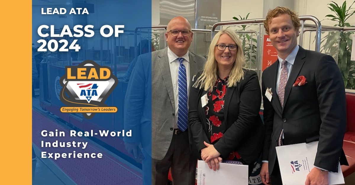 TRUCKINGdotORG's tweet photo. 📢 As a LEADer you will gain real-world experience and in-depth industry insights exclusive to the #LEADATA program.
Now is your chance to expand your network and invest in your career, apply today, deadline is August 1! 👉 https://t.co/OriCegRNqs https://t.co/BJ1vFAHTjN
