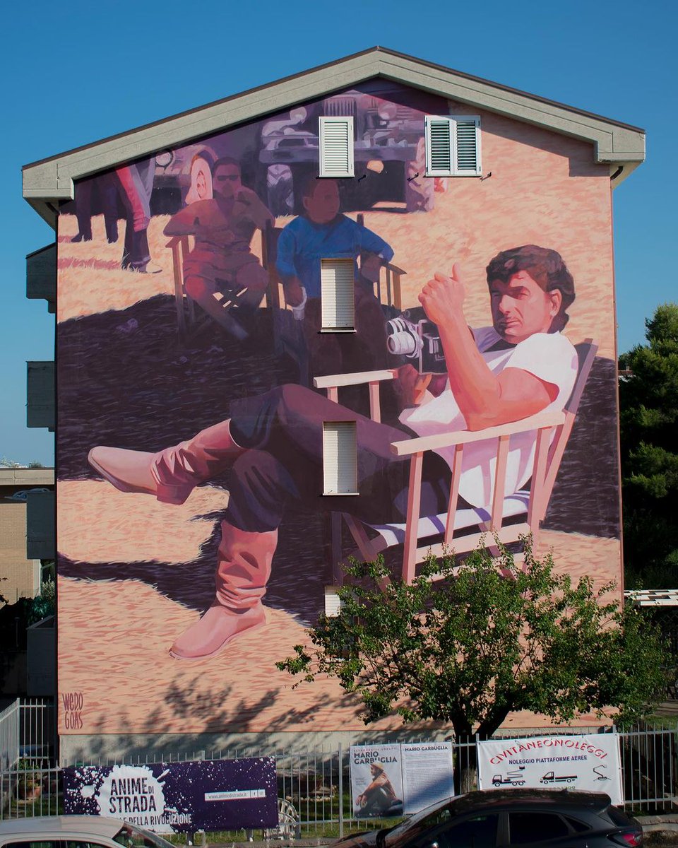 #Streetart: tribute to #MarioGarbuglia by #WEDO @ #CivitanovaMarche, Italy, for #AnimeDiStrada
More pics at: barbarapicci.com/2023/07/20/str…
#streetartCivitanovaMarche #streetartItaly #Italystreetart #arteurbana #urbanart #murals #muralism #contemporaryart #artecontemporanea