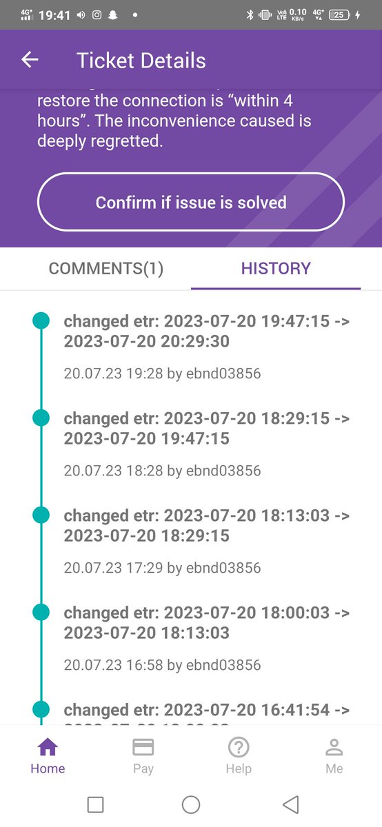 tripathi_vihan's tweet photo. @excitel_rocks I would predict if i was able to watch it,  sadly you guys have dicided to postpone my issue from 4hrs till infinity.

Welcome to no conectivity broadband services of excitel. https://t.co/E4uEGt9Kwv