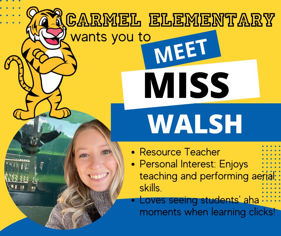 Welcome to the CE Family, Miss Walsh!