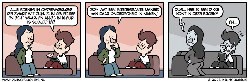 kennyrubenis's tweet photo. Damn you, Nolan, in de #datingforgeeks van vandaag... https://t.co/155OLH3yjw