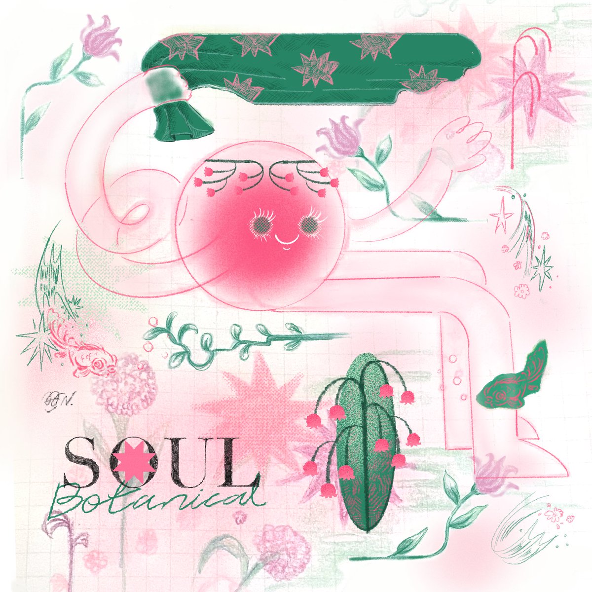 manett_studio's tweet photo. 🌱🍀Soul Botanical 🌸🪷
#illustration #ilustrator #graphicdesign #art #soul #design #bangkok #procreate #manettstudio #イラスト #グラフィックデ #イラスト練習中 #character #illust #artshow #manett #soul #flower #botanical https://t.co/dCLQG9c65A