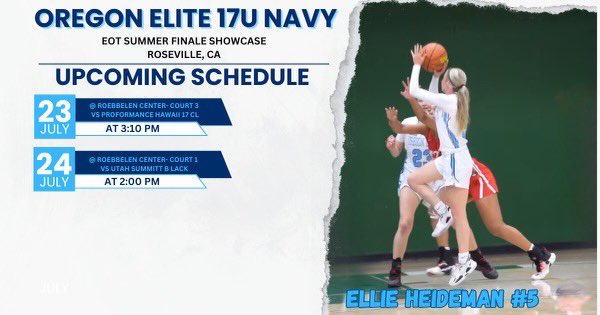 Excited to play my last tournament at the EOT summer finale showcase with OE Navy! <a href="/OregonEliteBbx/">Oregon Elite</a> <a href="/EOTBasketball/">EOT Basketball</a>