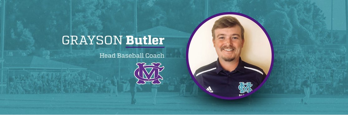 CoxMillSports's tweet photo. We are excited to announce Grayson Butler as our Head Baseball Coach

🟣 Varsity Assistant/Pitching Coach for @CoxMillBSB last 4 seasons. 

⚪️ 2022 NC Assistant Coach of the Year through @_NCBCA 

🟣 Played College Baseball @ Anderson University. 

#BuiltAtTheMill #MillMentality https://t.co/ob41WtICuu