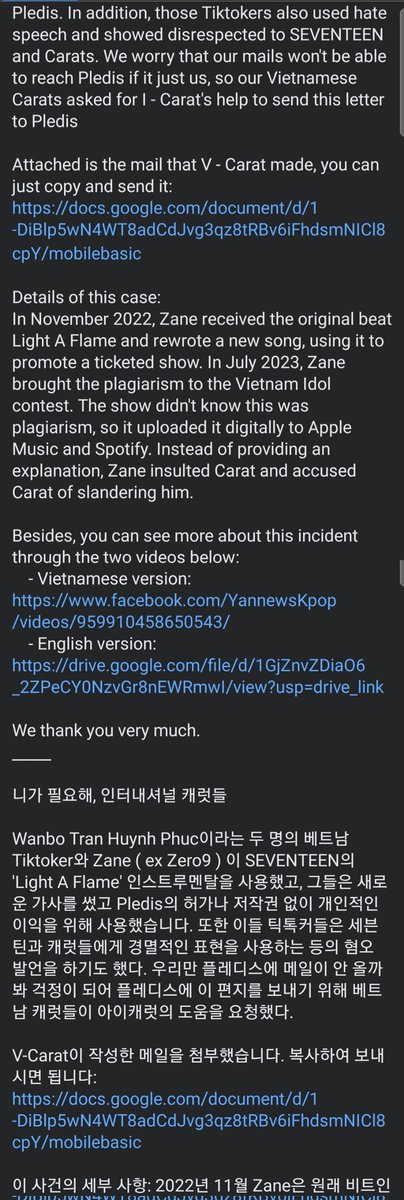 iamteri_07's tweet photo. 💥💥💥💥We need to speak out against such behavior 💥💥💥
#SEVENTEEN
#protectLightAFlame #ProtectSEVENTEEN @pledis_17 @pledisnews @PROTECT_SVT @pledis17_STAFF https://t.co/zfNXFD0IfO