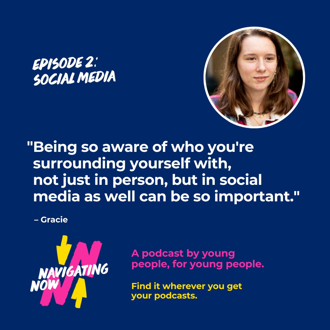 DofECentral's tweet image. In Episode 2, Navigating Social Media, our young podcasters talk about the effects of social media on 
health, how they use it for business and how they balance online life with real life. #NavigatingNowPod 
Find us wherever you get your podcasts podfollow.com/navigating-now…