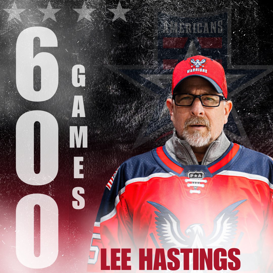 Be sure to join the Americans as we celebrate Lee Hastings' 600th Game THIS Friday!
#RedKingdom🇺🇸   #ALN15