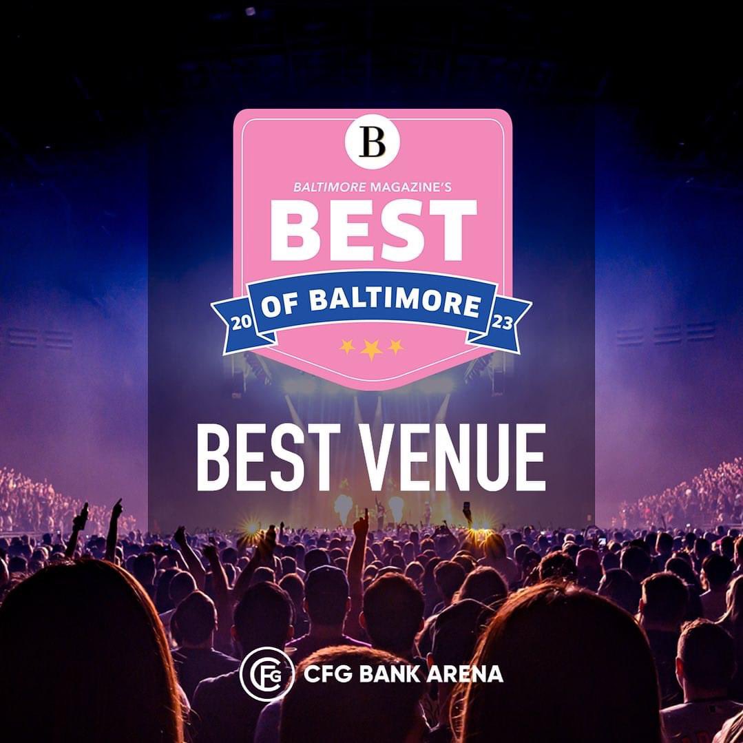 Back & better than ever ✨We’re over the moon to announce we’ve been voted as Baltimore’s Best Venue 🪩 by the editors of Baltimore Magazine 🎉🤍… And we're only just getting started 💫
