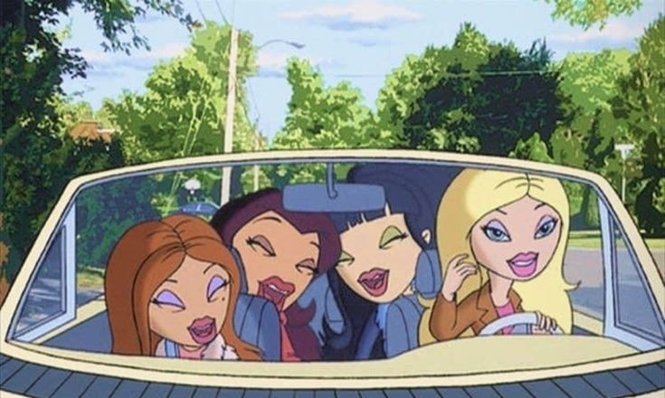 girls with that one friend who can drive
