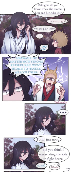 Yagi has valid concerns, Aizawa (Spirit of the forest comic 17/??)