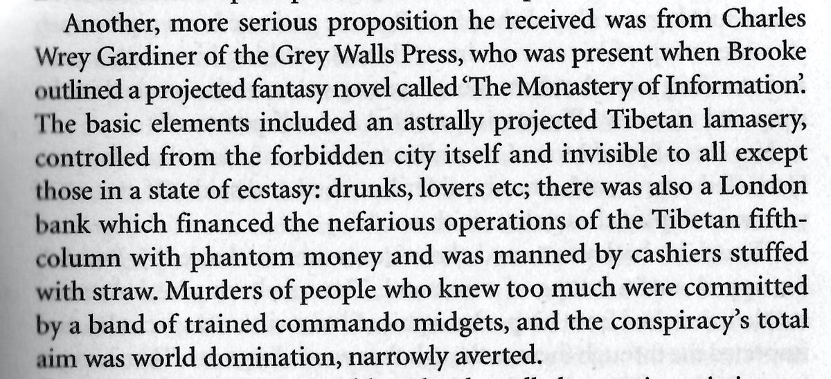 rcscribbler's tweet image. Also from the MacLaren-Ross. This is one of the greatest things I&apos;ve ever read. This should have been a Fall collab with Michael Clark or at least an Adrian Henri poem.