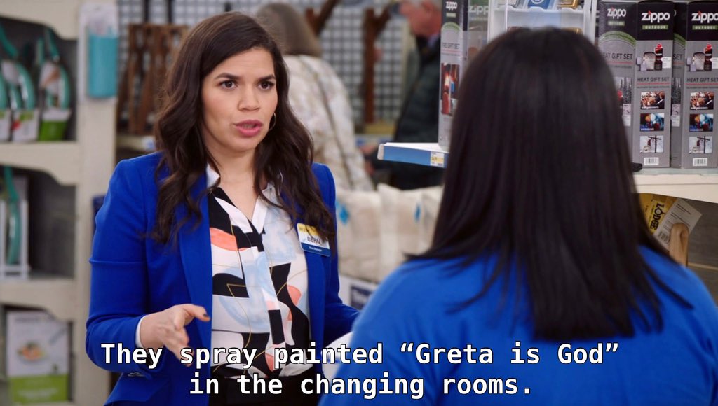 out of context superstore tweet media