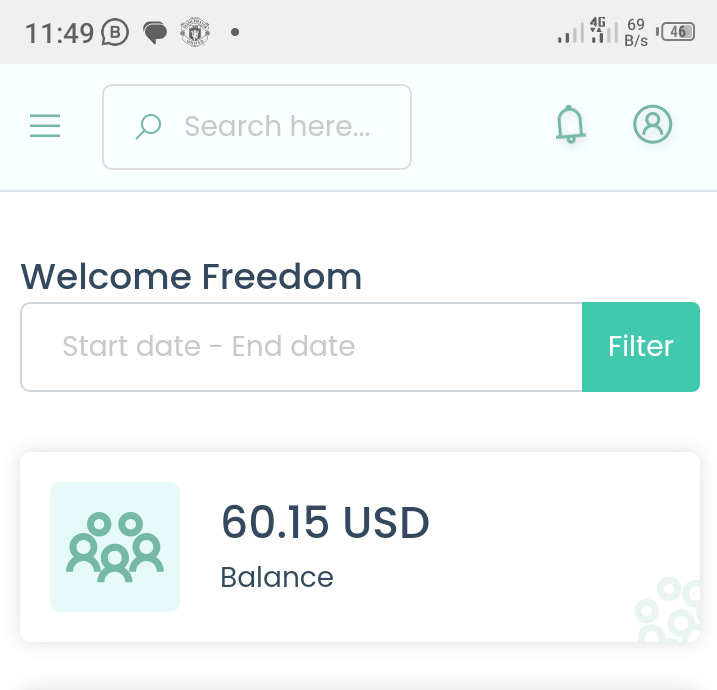 sirfrezy's tweet photo. $60 sitting comfortably in my dashboard, when it not even weekend.

I blessed the day I said YES to Affiliate Marketing.
Thank you @digitstem 
Many thanks to my effable coach @CHRISTABELONY10 https://t.co/BqZ1xjgCMF
