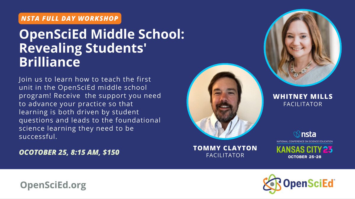 OpenSciEd tweet media