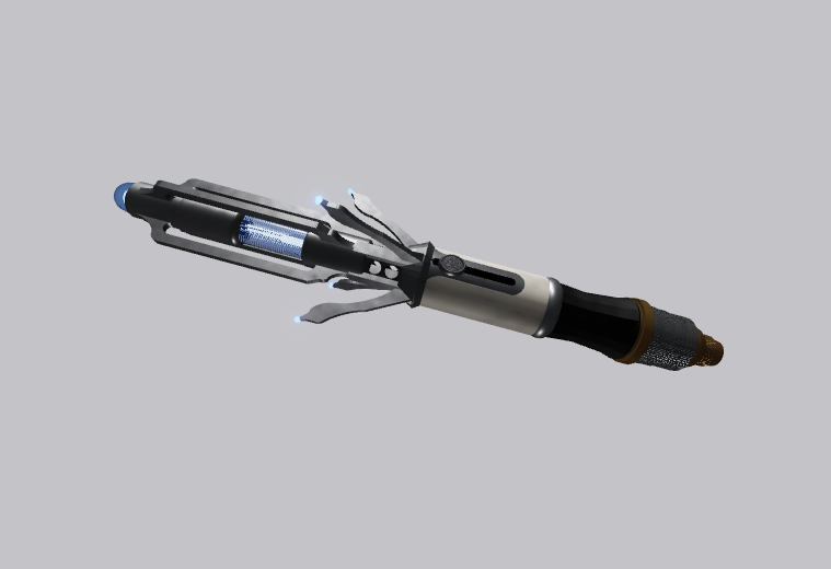 Joeskers's tweet photo. @TharriesYT What do you think of my 14th doctor sonic screwdriver built in ROBLOX https://t.co/SNJhCaywRr