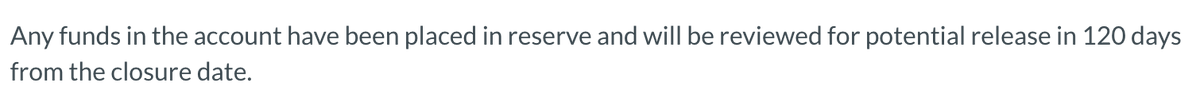 mikinho's tweet photo. @Chase @WePayStatus @freshbooks @bbb_us Here is WePay's response. They are not giving funds and hold for at least 120 days? How is that legal to steal from small companies? @jpmorgan https://t.co/3f94y6Nowy