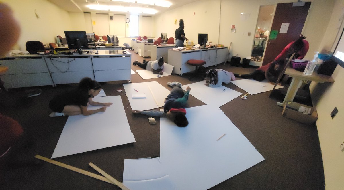 wssugems's tweet photo. We have a great group of ladies this year! They were challenged to design vision boards based on one of Sean Covey's 7 Habits. We had a hard time getting them to take a break! @WSSURAMS @WSSUTeachEd @DrAntGraham https://t.co/asauCHSKn1