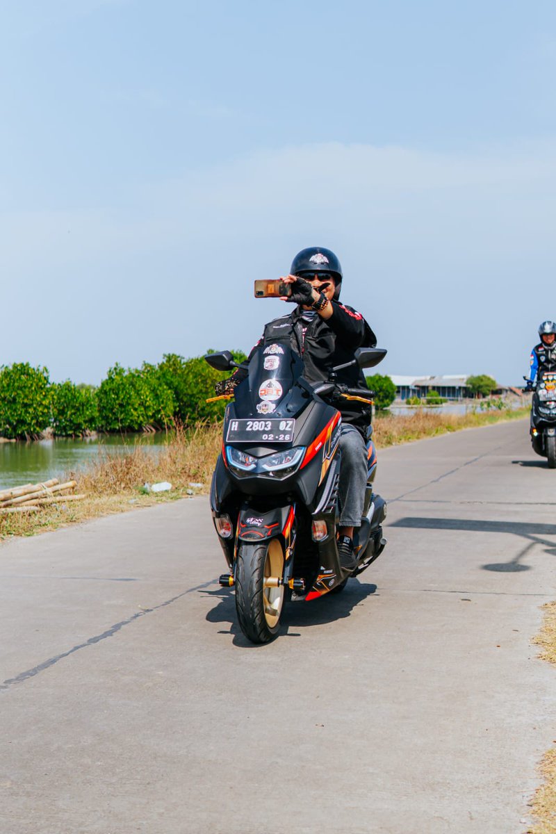 hidupku di atas roda klo pas touring..🏍️🤣😄