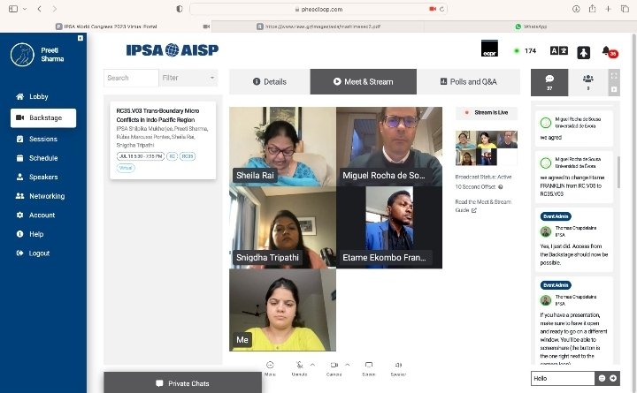 preetisha1006's tweet photo. Delighted presenting my work on "#SAGAR: #MaritimeDiplomacy of #India" & '#SmallIslandDiplomacy of #INDIA' @buenosaires #IPSAWorldCongress2023 @ipsa_aisp 15-19July2023 #ForeignAffairs #SouthAsia #IOR #IndoPacific #Indianocean @PROCUG1 @DrSJaishankar @ipsa_aisp #RC35 @rammadhav_ https://t.co/RpnN5R1ozv