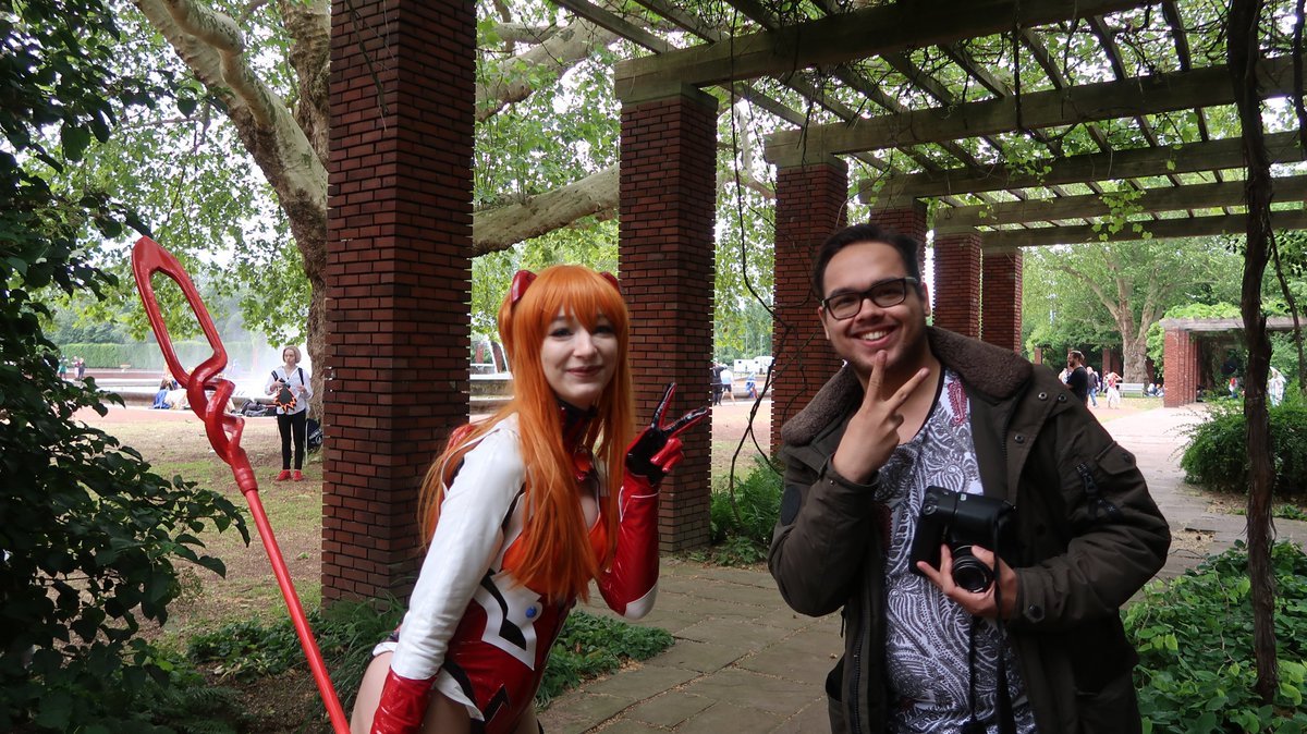 DevonKeu's tweet photo. @keekihimedesu Happy Birthday Keeks! You might not see this, but I still loved meeting you at Dokomi and taking some banger photo's of your Asuka cosplay! :) Hope you enjoy your day to the fullest! (Cant wait for my face to get cropped out by fan accounts HAHA) also, lmk if i should remove it! https://t.co/yTl5QosQW8