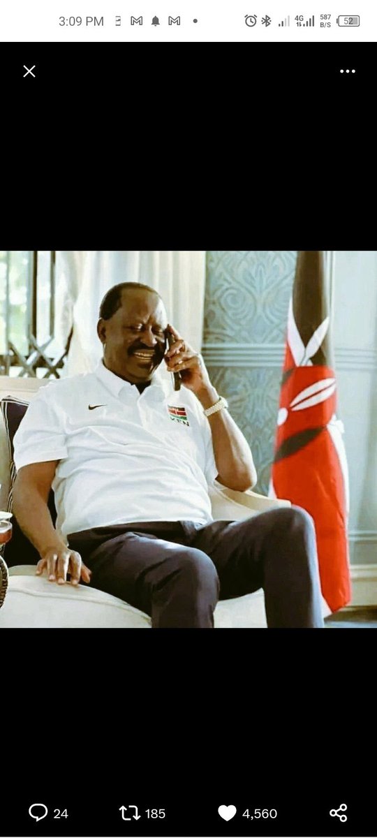 Yesterday guys told me through likes and retweets that BABA RAILA ODINGA runs this country KENYA KWANZA FOLLOWERS complained that I said LIKES for BABA and retweets for NABII RUTO so I should do it vice versa Let's redo it LIKES ♥️ for NABII RUTO RETWEETS 🔄 for BABA RAILA