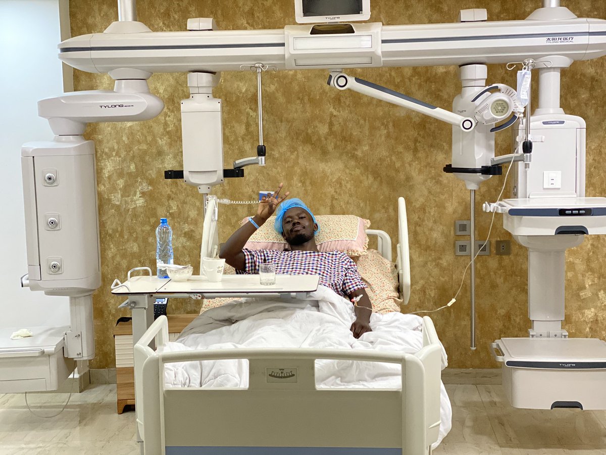 PiocheBrio's tweet photo. Knee surgery went well. We thank God❤️ https://t.co/cjGSyVEEC0