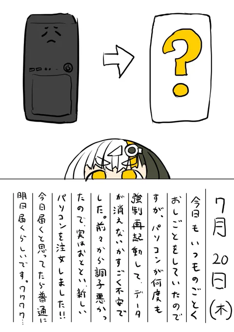 7月20日  絵日記