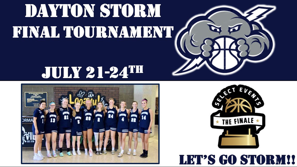 ⛈️⚡️The Storm concludes this season with our last stop at “The Finale” come check us out!!! 👊🏼⛈️