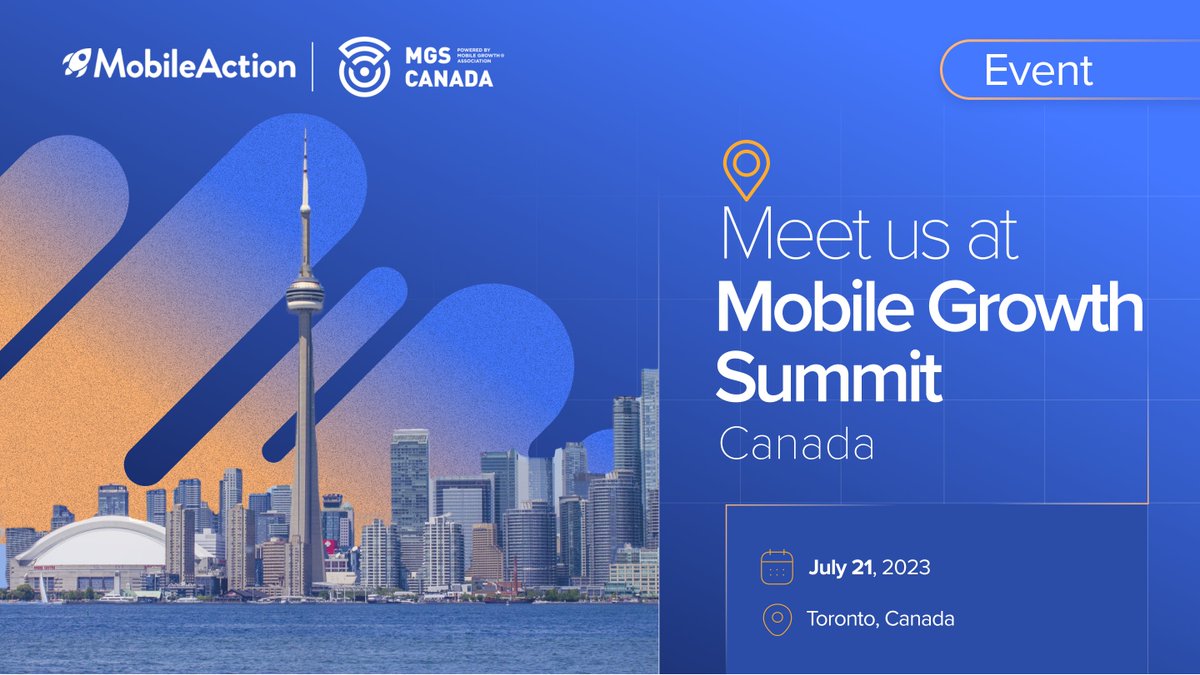 🚀 MGS Canada is tomorrow! Whether you aim to supercharge user acquisition, optimize monetization, boost retention &amp; engagement, or explore other strategies, we've got you covered. 
📅July 21  
📍The Carlu, Toronto, Canada.  
#MGS#MobileGrowthSummit
