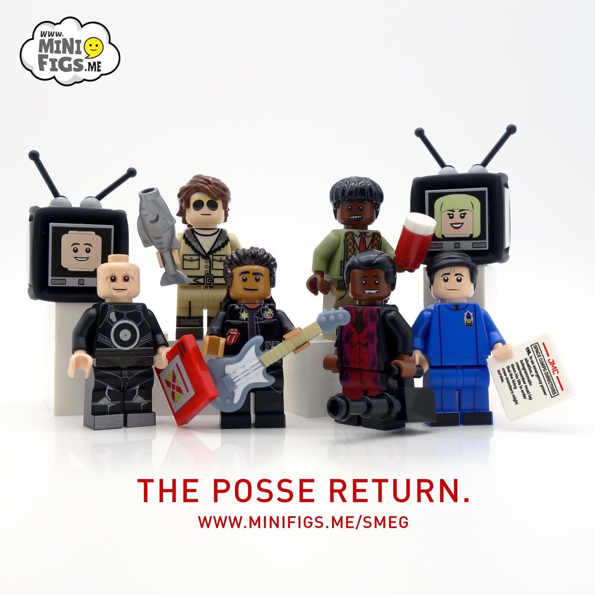 I am happy to announce that the Red Dwarf LEGO Idea instructions are once again available for download! direct.me/bobsvintagebri… Custom Minifigs and tiles to accompany the set are available from @MinifigsMe bit.ly/MinifigsmeTiles