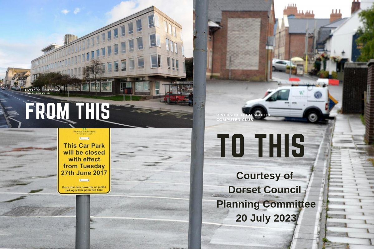 Weyforward's tweet photo. They've only gone and done it again! @DorsetCouncil "Destroying The Planet...With Aplomb!" https://t.co/s61E75dIaM