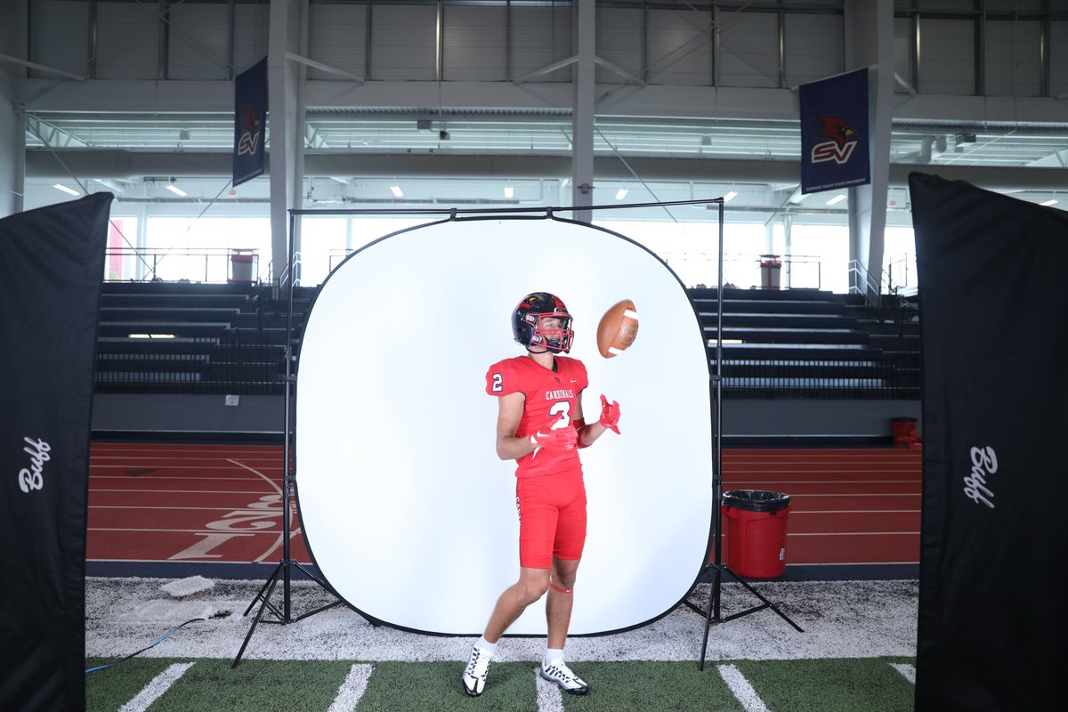 Thank you <a href="/svsu_football/">SVSU Football</a> for having me up on a visit. I had a great time!